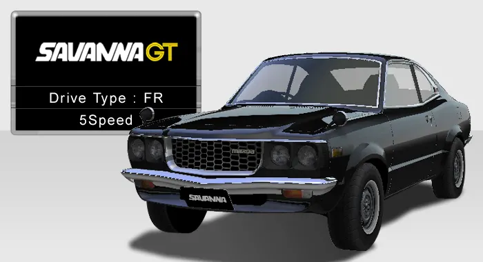 SAVANNA GT (S124A) - 湾岸ミッドナイト MAXIMUM TUNEシリーズ